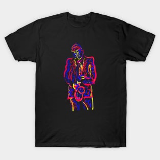 Fancy Saxophone Musician T-Shirt